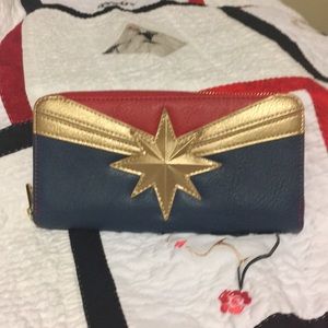 Loungefly Bags - Loungefly Captain Marvel Wallet Loungefly Bags - Loungefly Captain Marvel Wallet